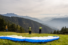 Klaus wartet auf den richtigen Wind