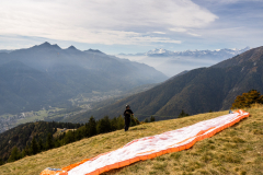Vanessa sortiert die Leinen