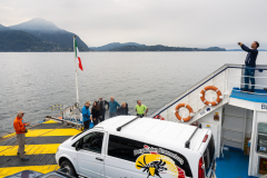 Überfahrt mit der Fähre nach Laveno