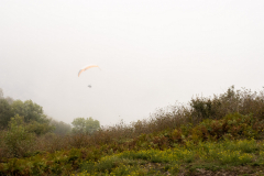 nur leichter Nebel