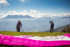 Janine bereitet sich vor