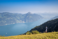 Hubi inspiziert den Startplatz