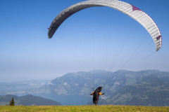 Wind passt und Start